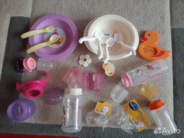 Детские бутылочки, аксессуары