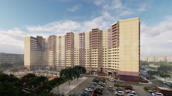 2-к. квартира, 67,9 м², 10/17 эт.