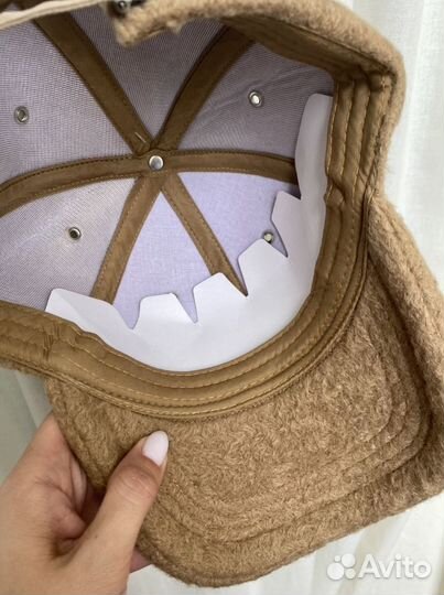 Бейсболка новая ASOS topman из искусственного меха