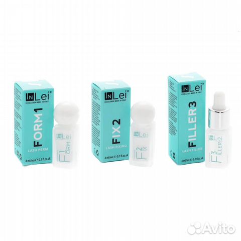 Inlei Составы для ламинирования ресниц 4ml