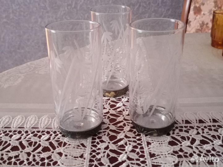 Стаканы стекло СССР