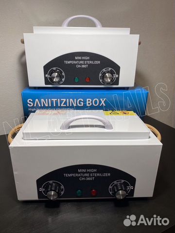 Сухожаровой шкаф для стерилизации маникюрных инструментов wx 12c sanitizing box