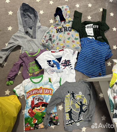 Огромный пакет вещей на мальчика от 2-5 лет