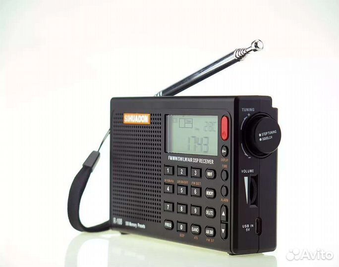 Всеволновый радиоприемник Sihuadon R-108 новые