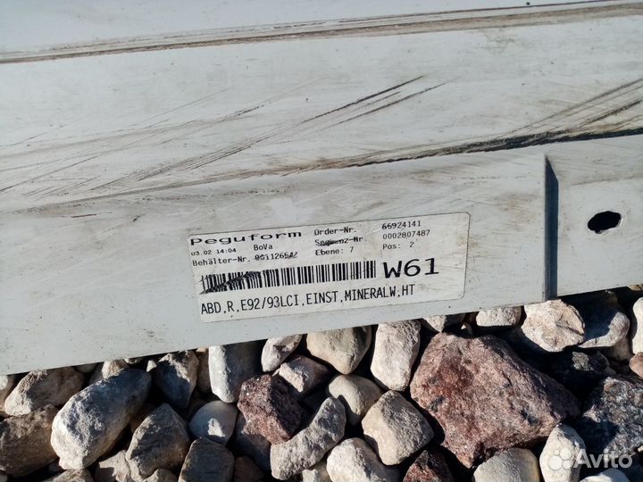 BMW E92 E93 Накладка порога