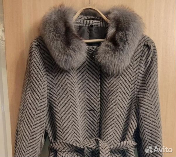 Зимнее пальто длинное