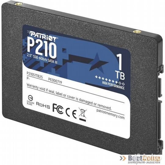 Диск SSD 2.5” 1024Gb (1Tb) patriot P210 series P21