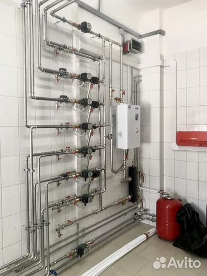 Ремонт котлов, промывка теплообменников