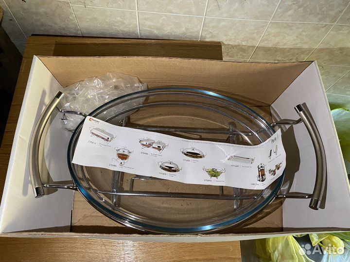 Блюдо с подогревом Regent Perle