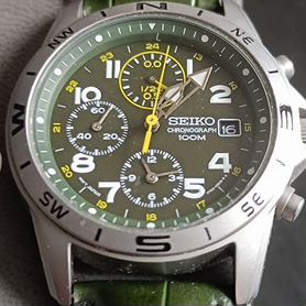 Seiko military chronograf