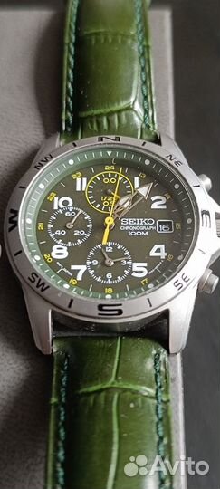 Seiko military chronograf