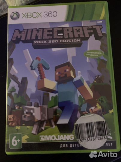 Minecraft xbox 360 лицензионный (майнкрафт )