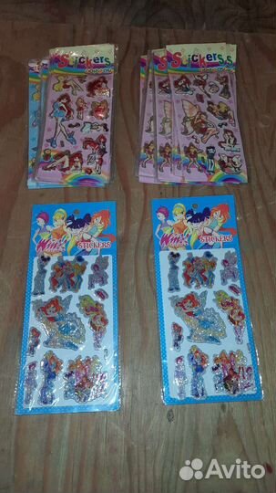 Наклейки винкс