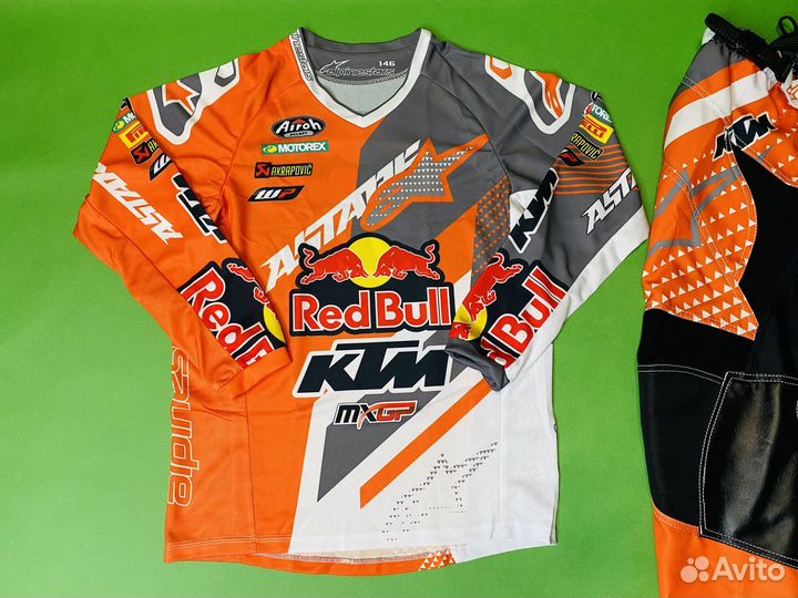 Костюм детский для мотоцикла BMX квадроцикла KTM