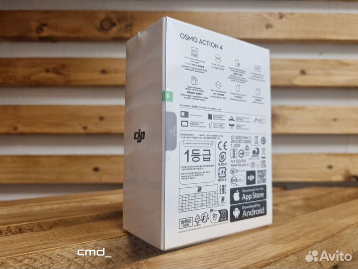Экшн камера Dji Osmo Action 4 Новая
