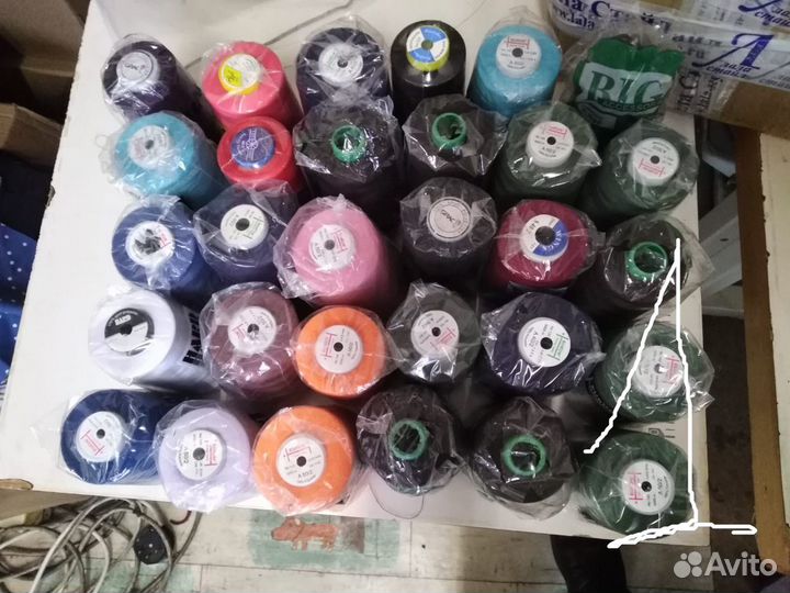 Нитки швейные