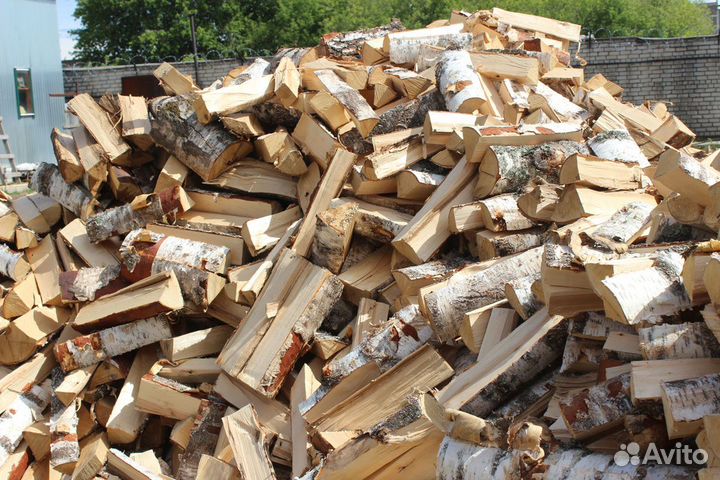 Дрова березовые колотые