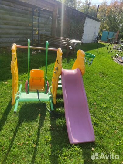 Детский игровой центр с горкой