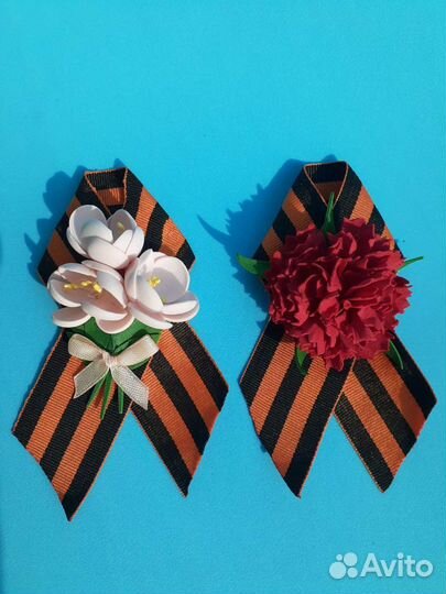 Георгиевская лента брошь