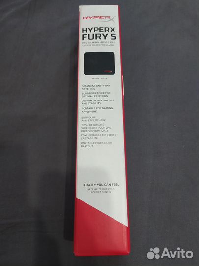 Игровой коврик для мыши HyperX Fury S размер M