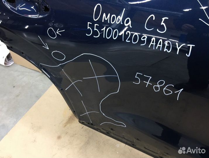 Дверь задняя правая Omoda C5