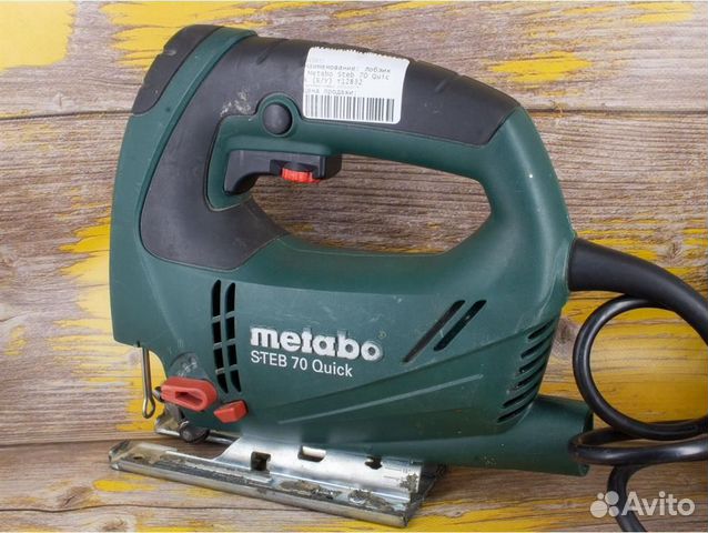 Электролобзик Metabo steb 70 Quick, 570 Вт (Б/У)