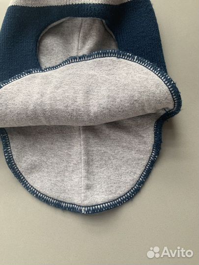 Шапка шлем для мальчика