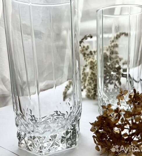 Стаканы новые набор стаканов Pasabahce 290 мл