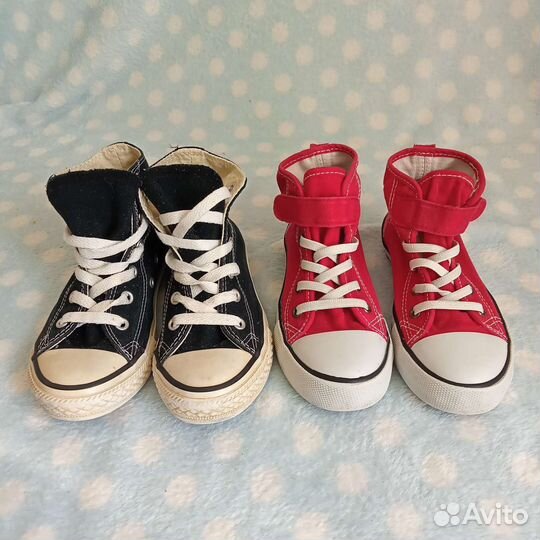 Кеды пакетом: converse, H&M классика
