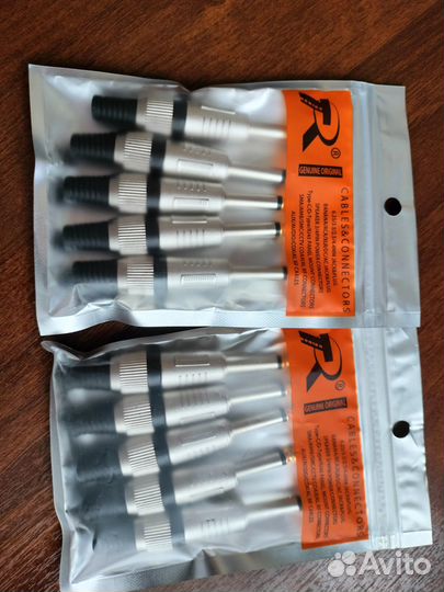 Коннекторы ts jack 6.3мм