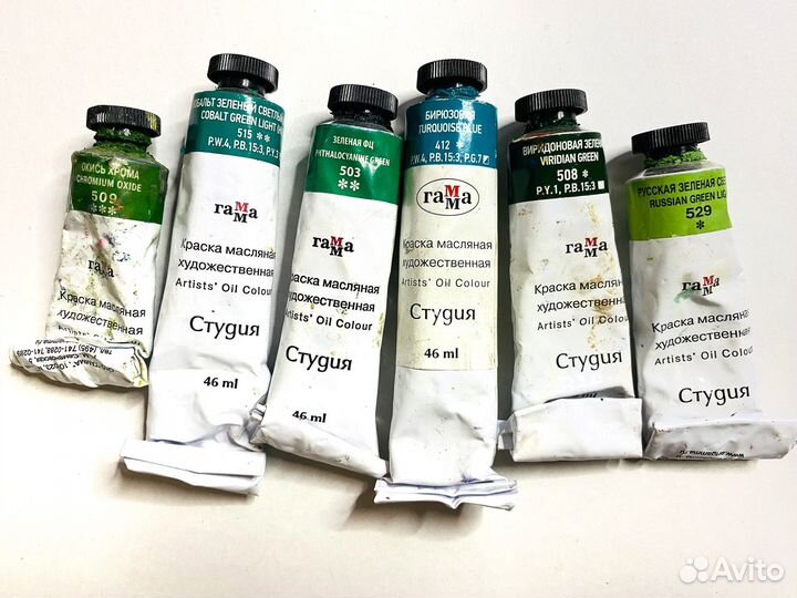 Масляные краски Гамма