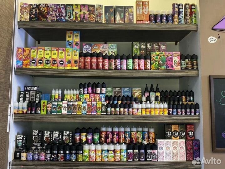 Продается табачный магазин с вейп-продукцией