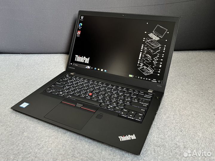 Тонкий i7 ThinkPad сенсор