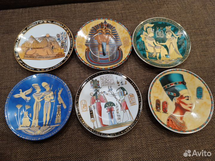 Кофейный сервиз фарфор на 6 персон Египет