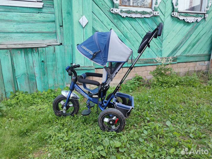 Детский велосипед с ручкой бу