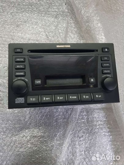 Штатная магнитола ссанг йонг рекстон 1