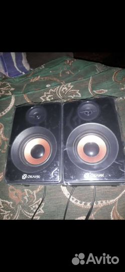 2х полосная деревянная акустика 2.0 Oklik