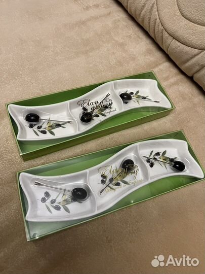 Менажница фарфор