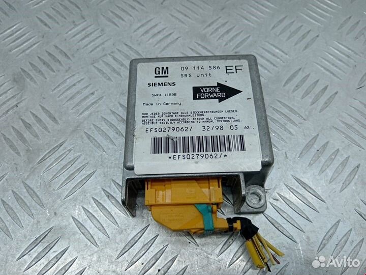 Подушка безопасности Opel Tigra 1998 09114586