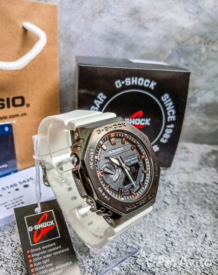 Часы Casio G-Shock GBM-2100 кастомные