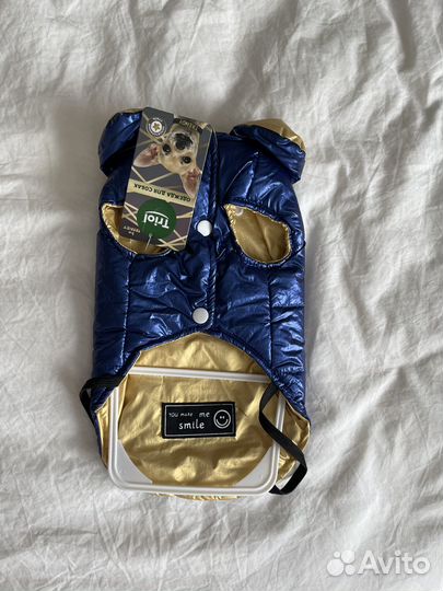 Утепленная попона для собак Triol BE trendy