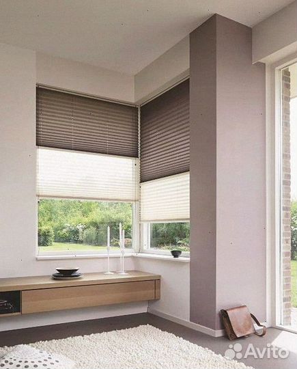 Рулонные шторы плиссе