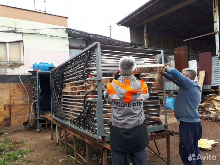 Сушка древесины (пиломатериала), дерева вакуумная