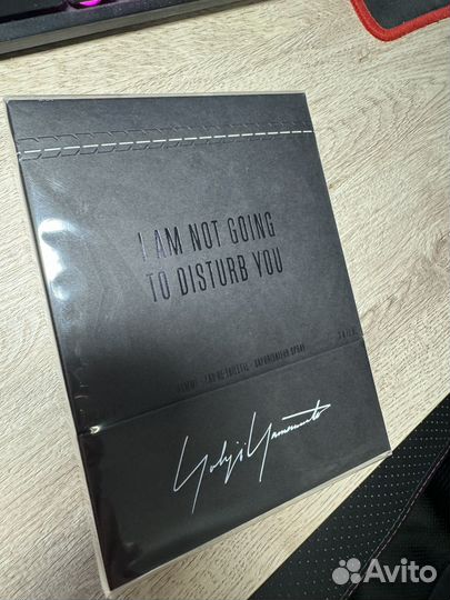 Туалетная вода yohji yamamoto i'm not going to