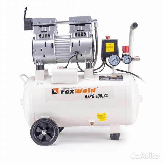 Компрессор безмасляный Foxweld aero 130/24