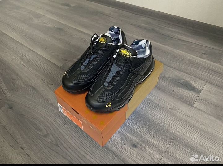 Кроссовки Nike Air Max 95 SP Corteiz Black Gold