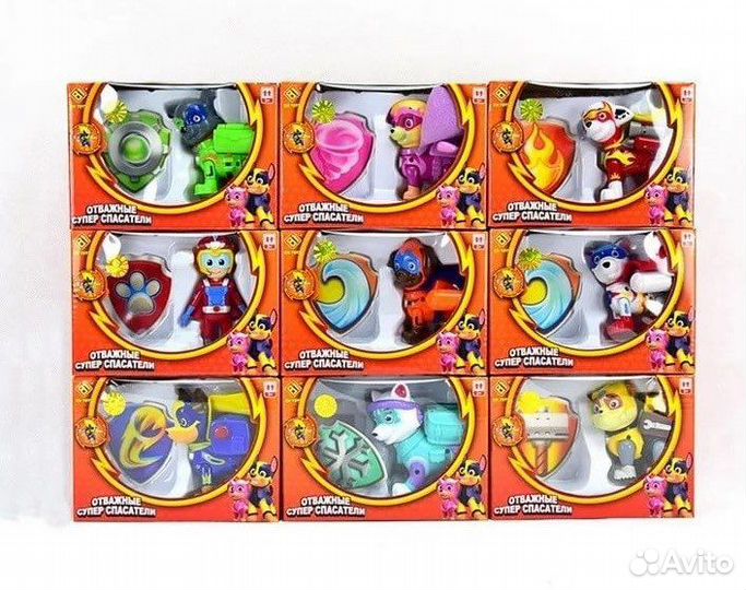 В наличии новые игрушки Щенячий патруль