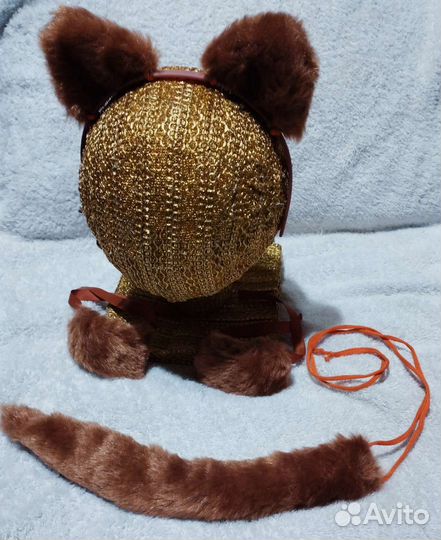 Костюм лисы,рыжего кота,белки,собаки