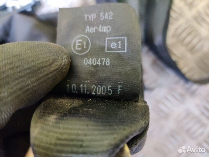 Ремень безопасности Audi A8 D3 4E BFM 2006