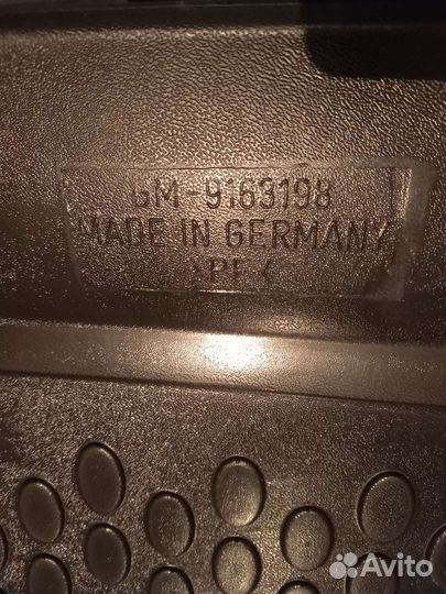 Коврик в багажник opel astra h универсал